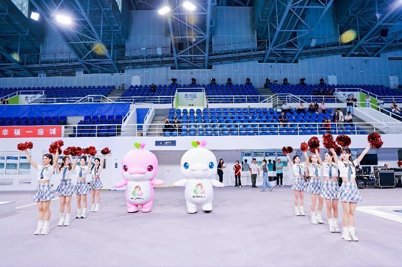 十五运会跳水测试赛在广东奥体游泳跳水馆举行