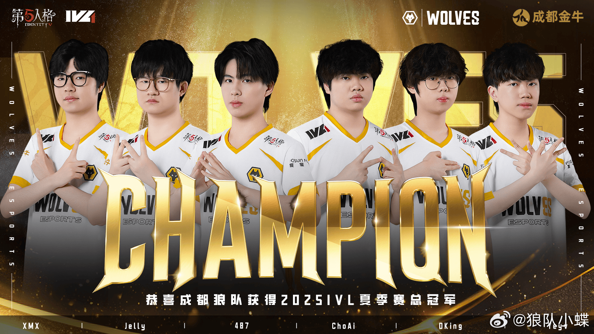 狼队第五人格.小蝶自宣退役：舆论导致每次上场都有无形压力