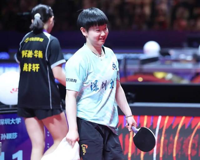 孙颖莎两分助深大取胜，山东鲁能胜上海龙腾|乒超女团