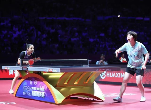 孙颖莎两分助深大取胜，山东鲁能胜上海龙腾|乒超女团