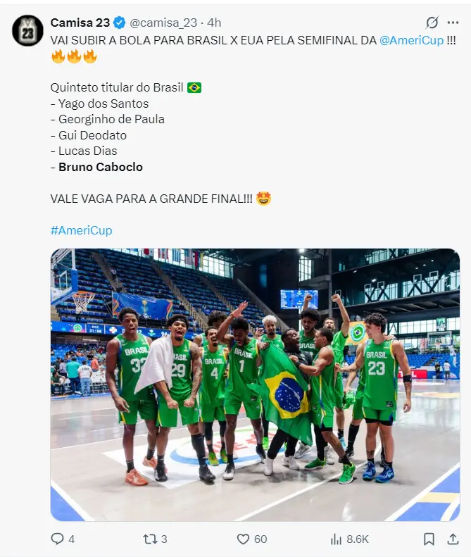 末节11分吹反攻号角：火箭旧将20+7逆转美国 巴媒认为他仍属NBA级别