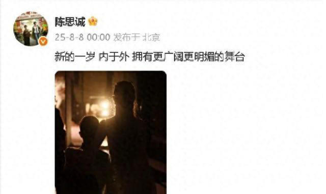 佟丽娅也没想到，自己辛苦养大的儿子，如今却给前夫陈思诚争了光