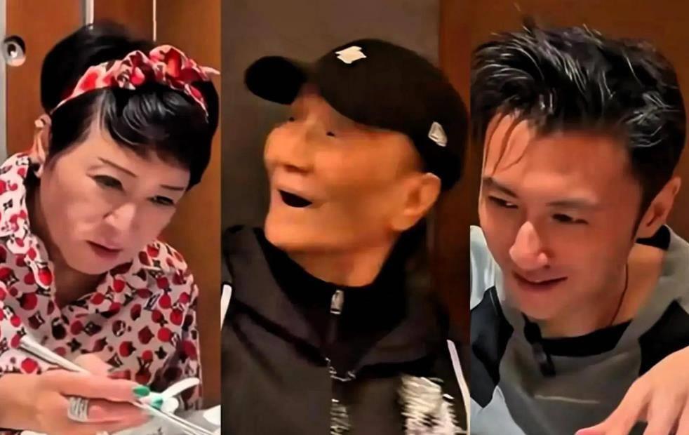 89岁谢贤近照曝光！行动迟缓靠人照料，与谢霆锋狄波拉同框画面温馨