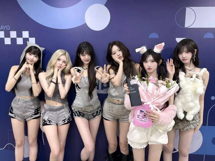 韩女团成员凭“完美比例”出圈，网友：第四代视觉标杆实至名归！