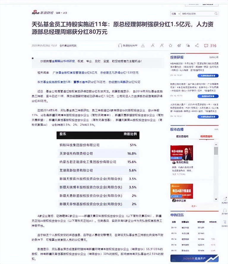 天弘基金困局：热门赛道集体折戟与高管天价分红的双重拷问