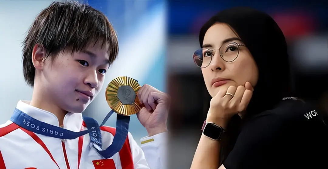 18岁的全红婵走上了郭晶晶的“老路”，果然优秀的人眼光都相似