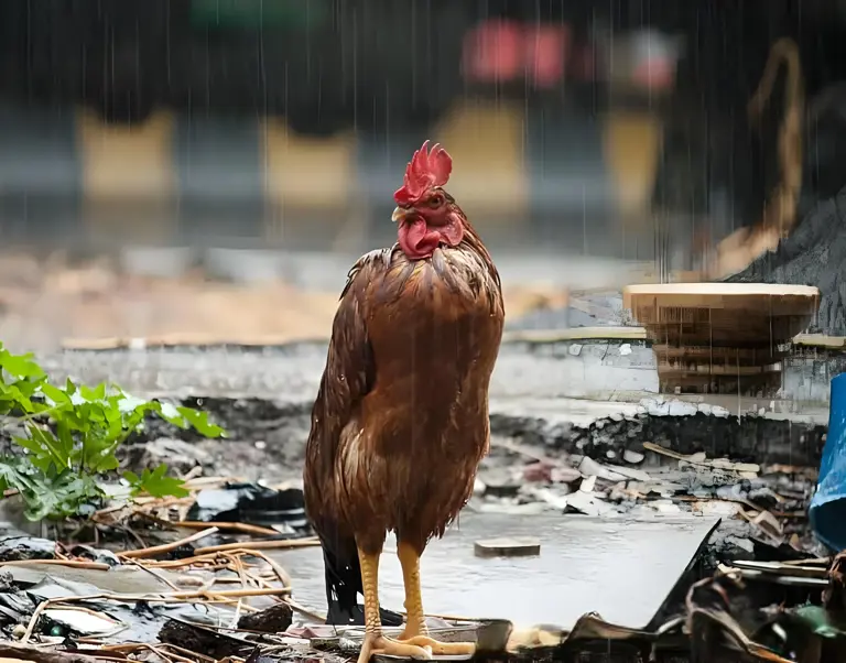 下大雨时，小鸟们都是如何避雨的？