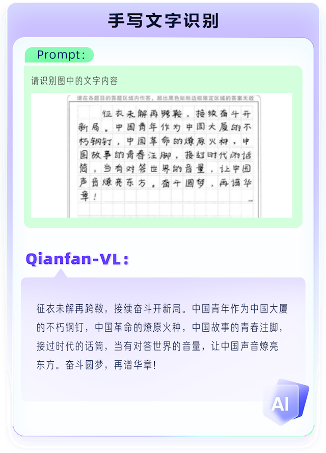全自研芯片计算！百度智能云Qianfan-VL系列模型重磅开源