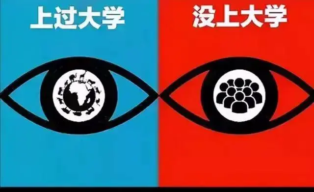 “上大学”和“没上大学”的区别，五张图既真实又无奈，很是现实