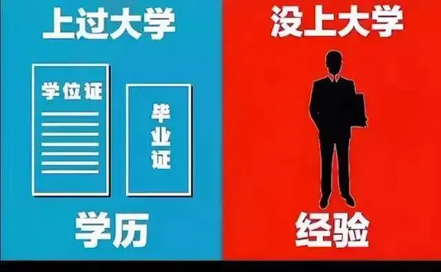 “上大学”和“没上大学”的区别，五张图既真实又无奈，很是现实