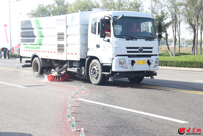 东营市第十二届环卫行业技能竞赛在河口区举办