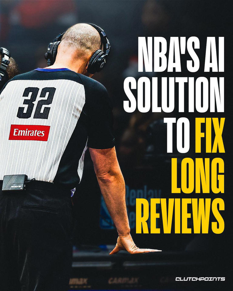 美媒：NBA借助AI技术加速回放审查以保持比赛连贯性