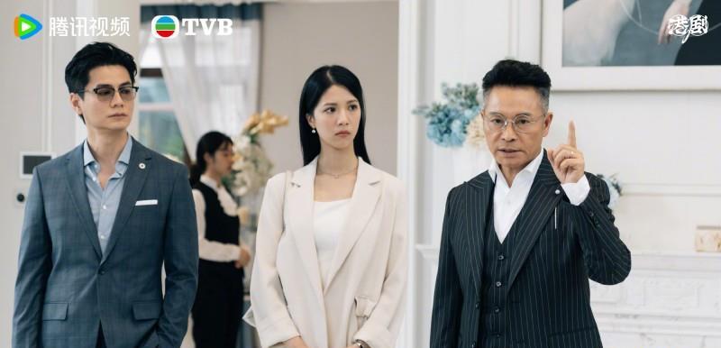 陈晓华主演TVB家族争斗剧《金式森林》，演技进步获观众认可