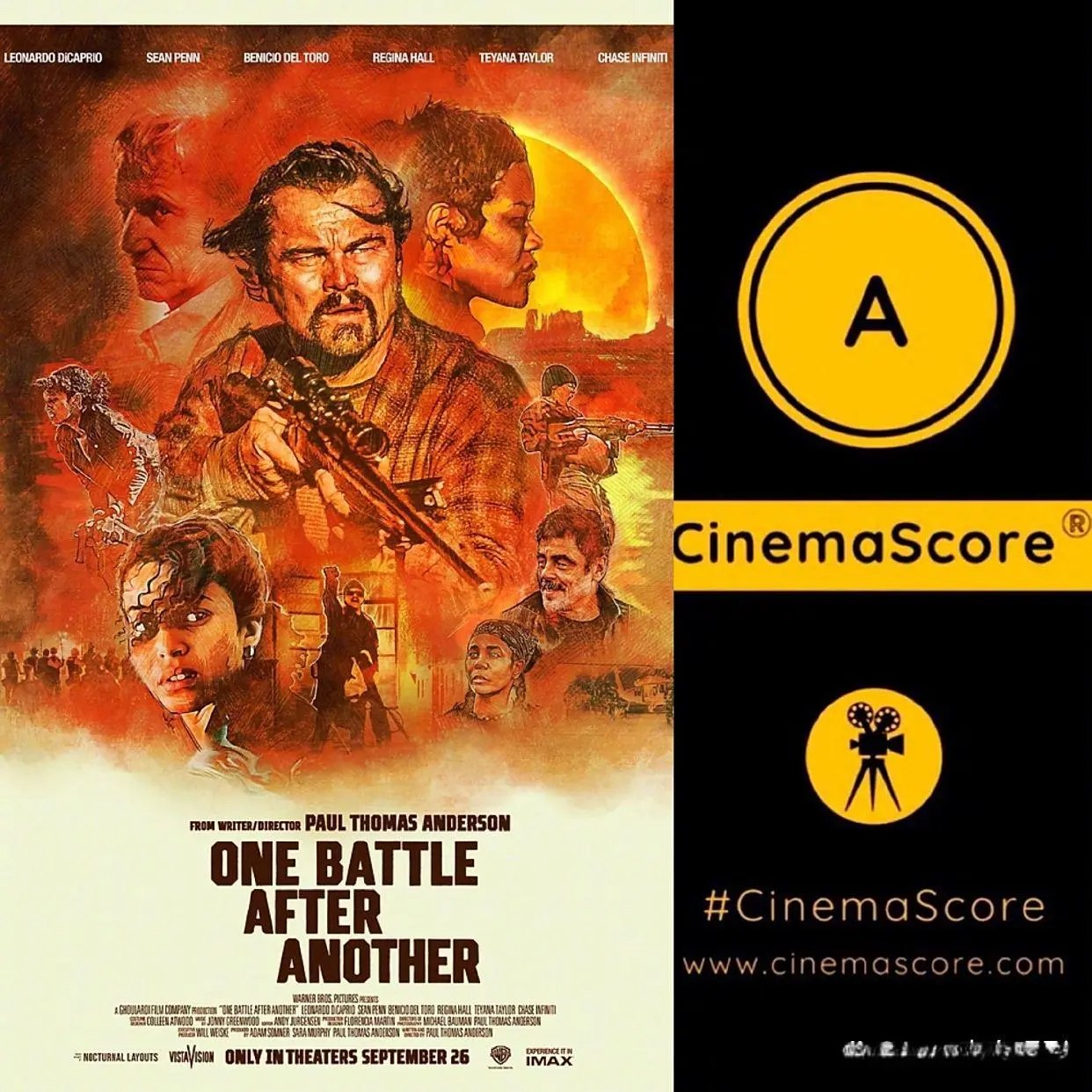 莱昂纳多主演电影《一战再战》全球首周票房4850万美元 口碑出色