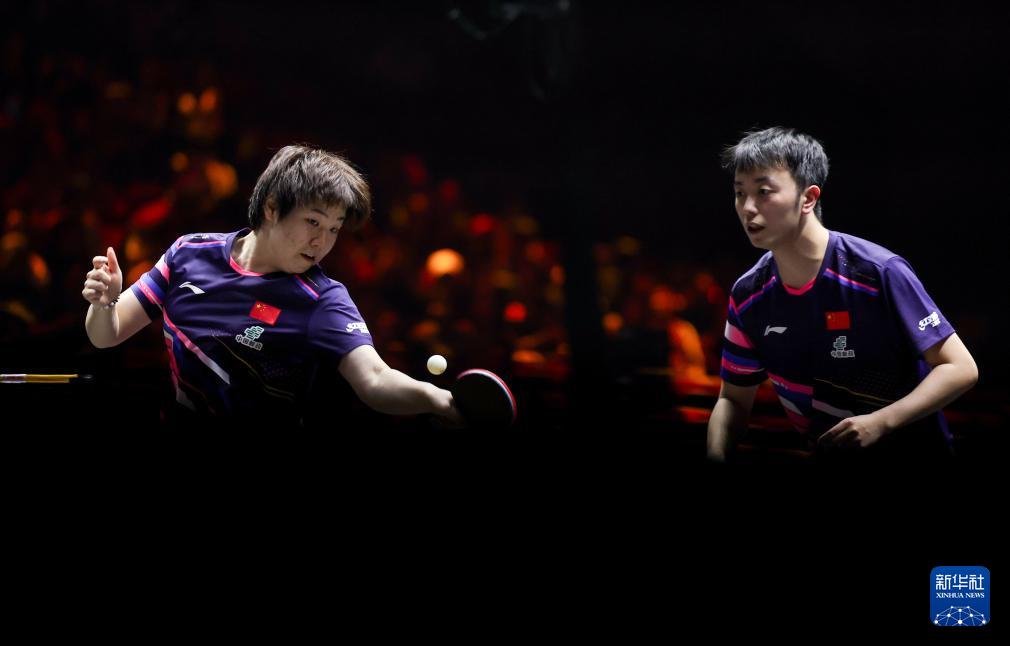 乒乓球——WTT中国大满贯赛：陈垣宇/蒯曼晋级混双16强