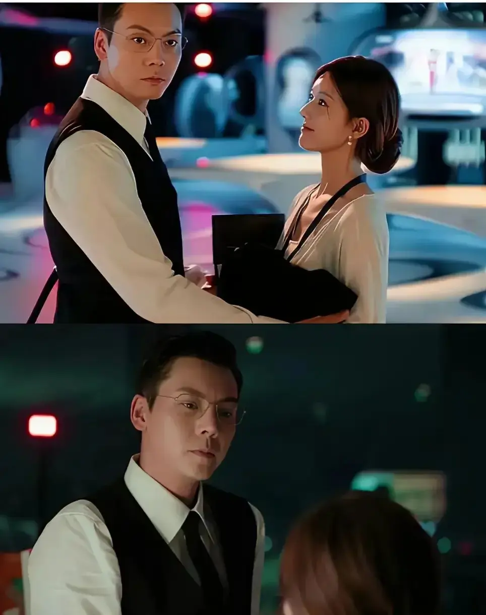 男演员身材多重要？《许我耀眼》陈伟霆和唐晓天同框，差别很明显