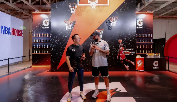 佳得乐与NBA续约全球合作