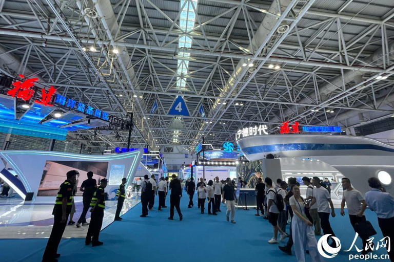 2025第三届中国海洋装备博览会在福建福州举行。人民网 谢星宇摄