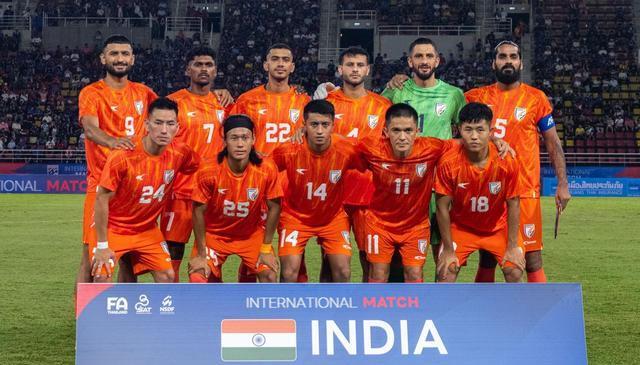 1-1，10人印度逼平世界第158，第90分钟绝平，3轮积2分排倒数第2