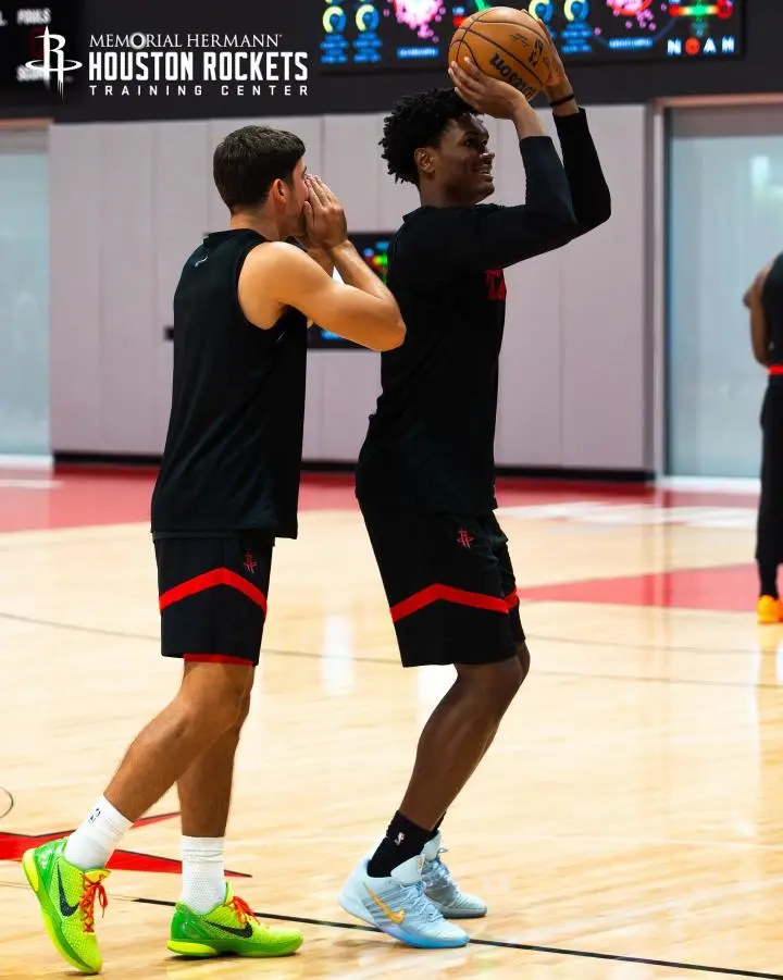 谢泼德：我和阿门会成为很好搭档 他的冲击力会吸引防守注意力