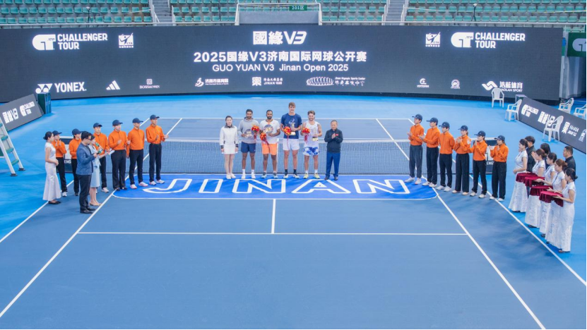 首冠落定！新西兰搭档夺得2025济南国际网球公开赛男双冠军