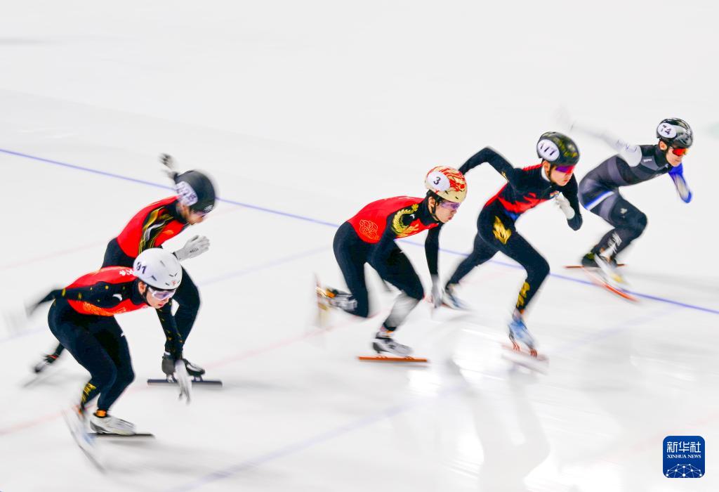 短道速滑——中国杯精英联赛承德站甲组男子1500米决赛赛况