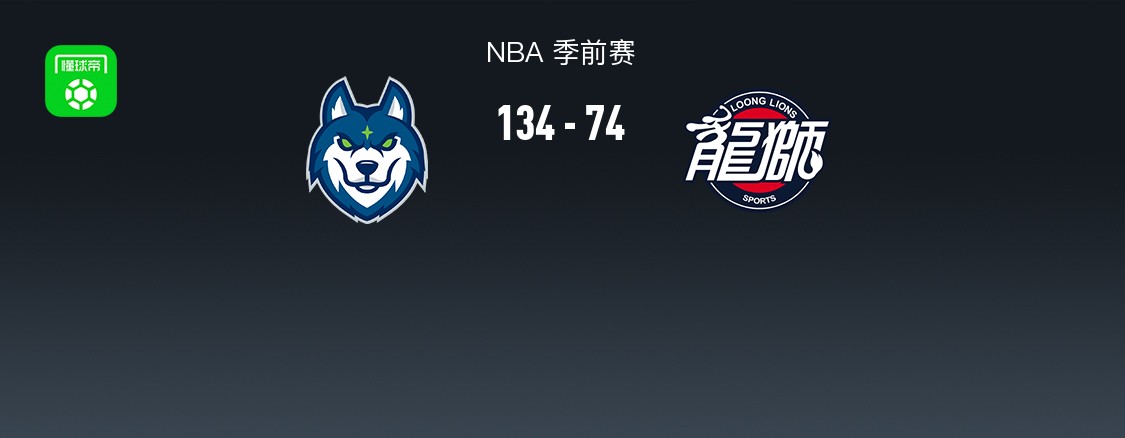 NBA战报：森林狼134-74狂胜广州，迪林厄姆27+2+9