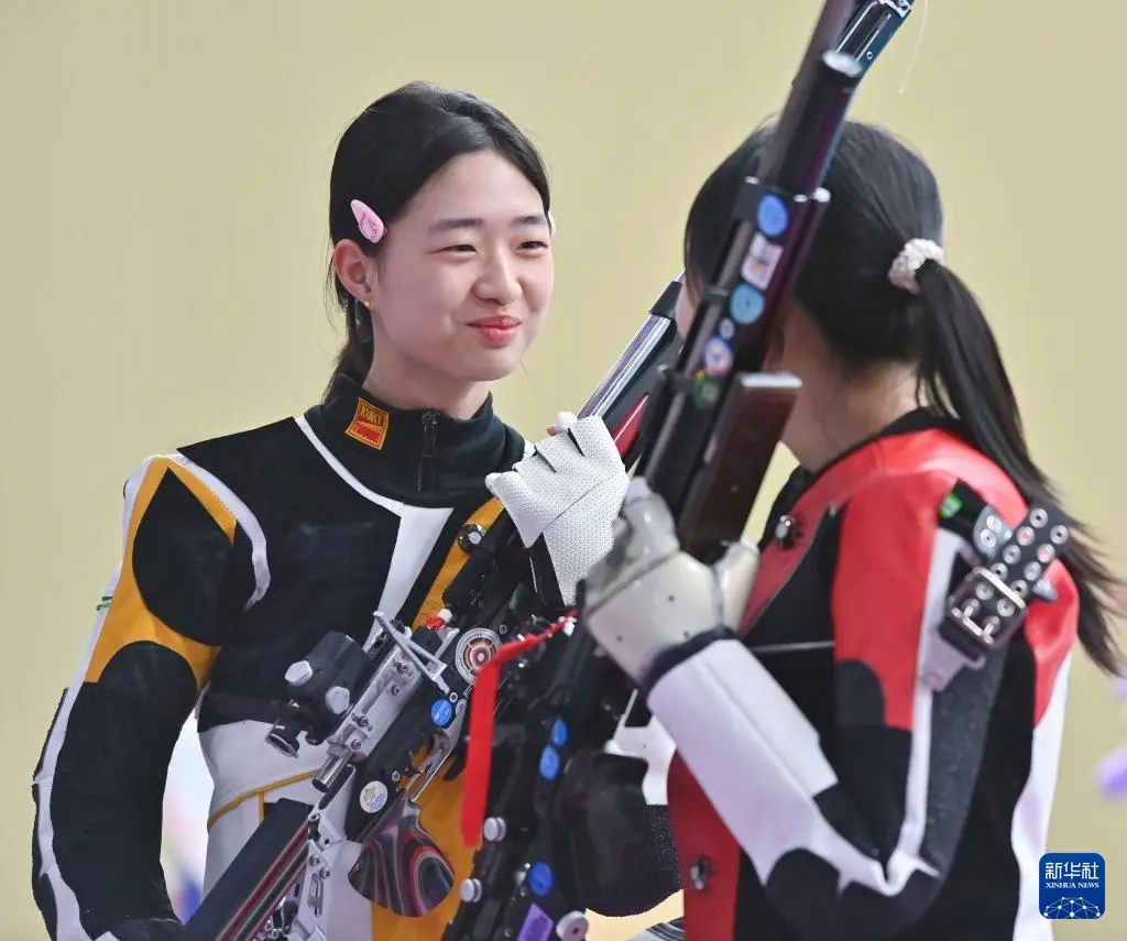 全运会丨女子10米气步枪团体决赛赛况