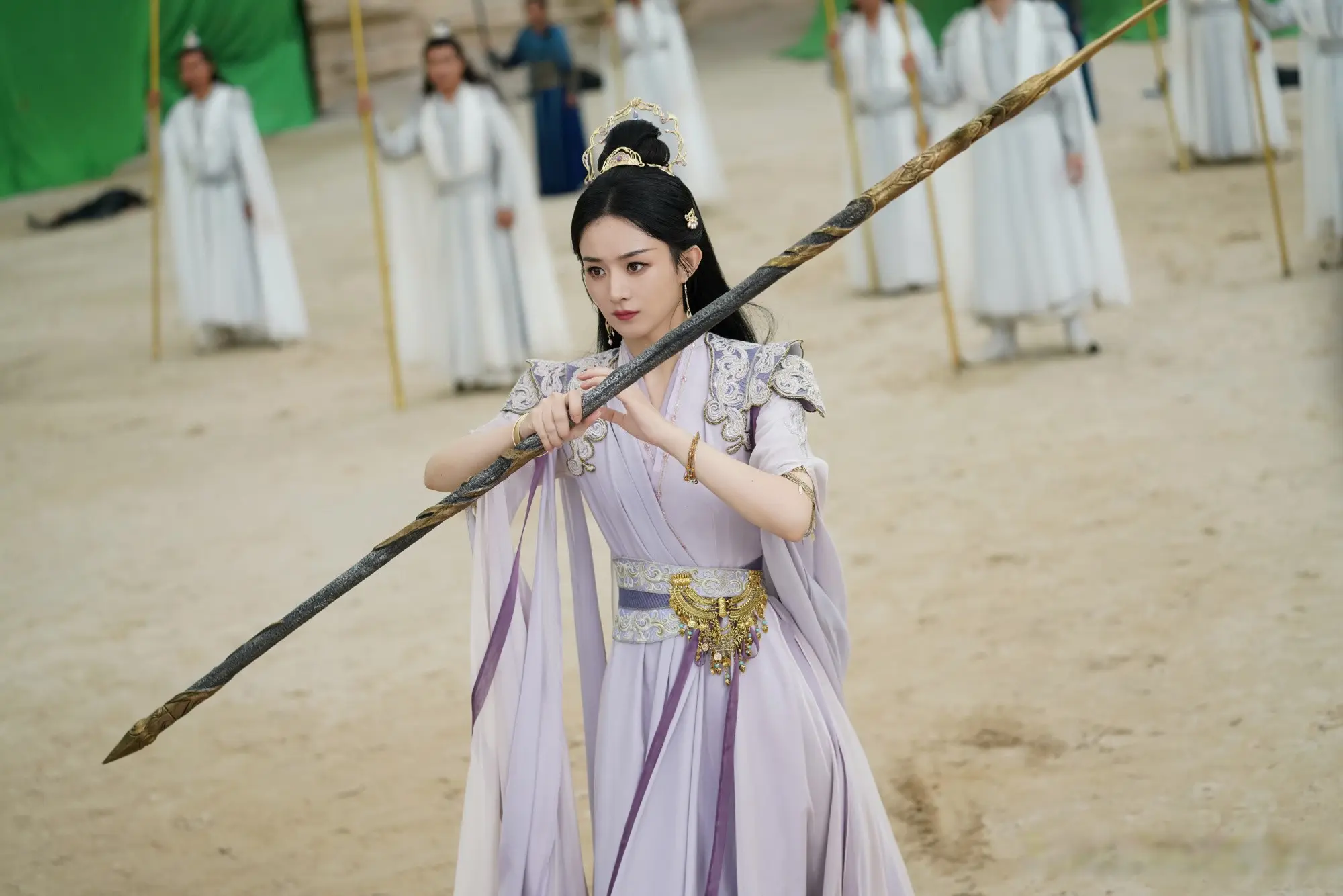 谭松韵仙侠剧《逍遥》央视播出，赵丽颖客串反派，这剧想不火都难