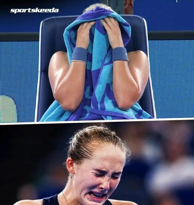 2-0，莱巴金娜进4强，绝杀米拉，抢走年终最后门票，郑钦文明年见