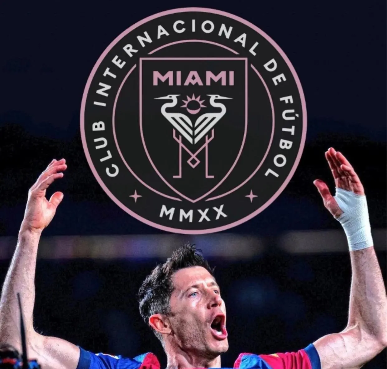 代替苏亚雷斯！迈阿密敲定新交易，莱万将加盟，下赛季联手梅西