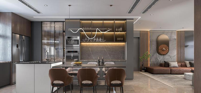 轻奢风怎么装修更有高级感？看看这套案例！