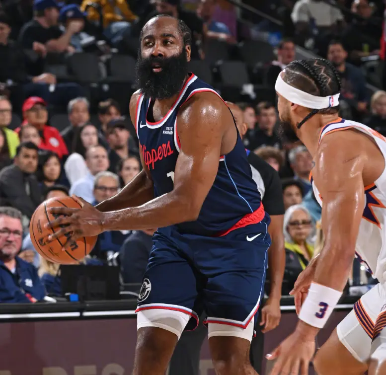 快船27分大胜！哈登30+7首发最高，小卡27+5保罗0分8助，比尔6+2