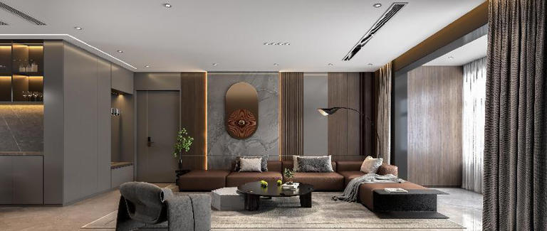 轻奢风怎么装修更有高级感？看看这套案例！