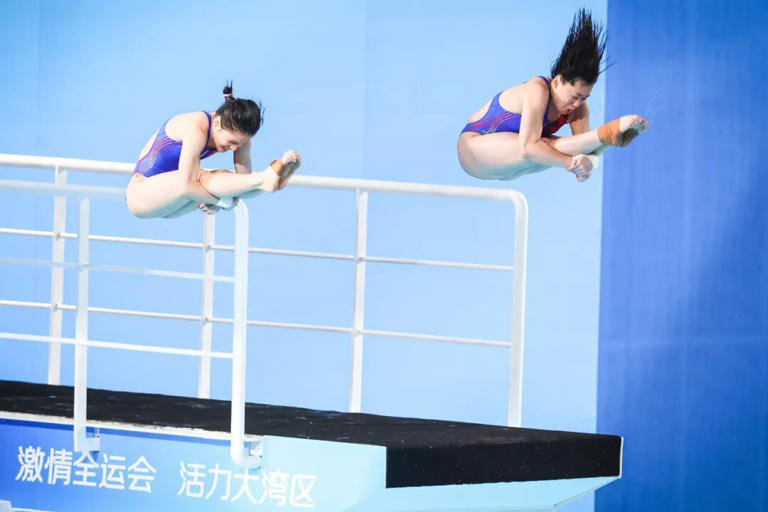 时隔5个月，全红婵复出首秀夺冠！广东队斩获十五运跳水女团冠军