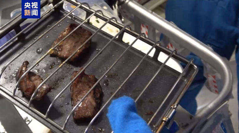 太空烧烤？安排！航天员吃上了烤鸡翅、烤牛排
