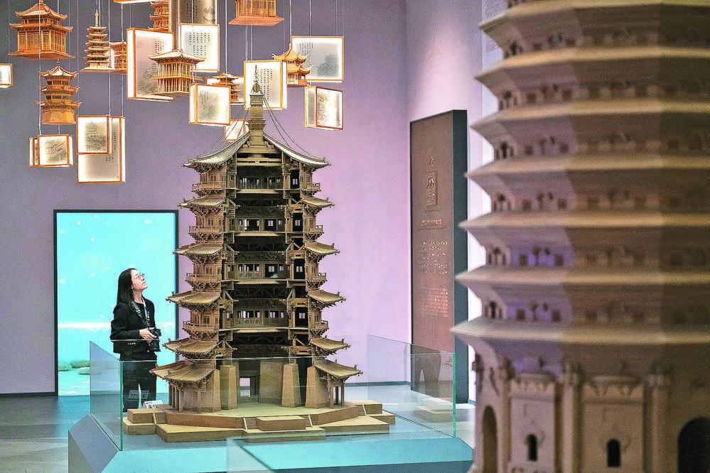 中国建筑科技馆古代建筑展厅焕新亮相