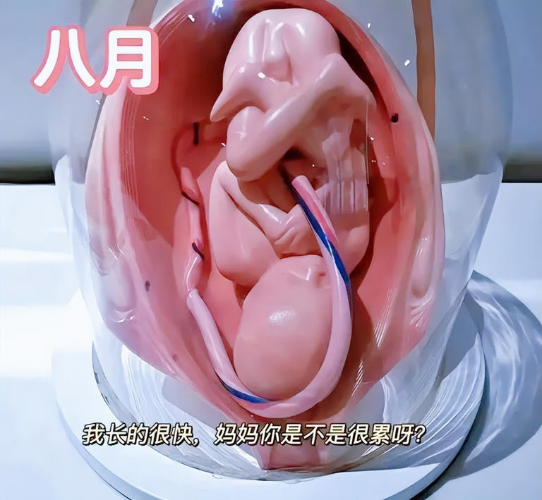 十月怀胎胎宝如何长大？一组高清图诠释生命神奇