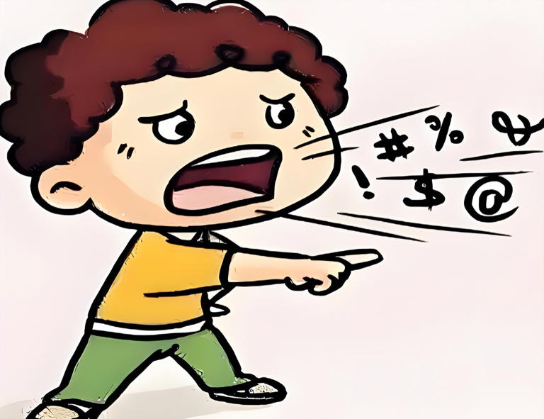 孩子动不动骂人，家长该思考脏话从哪来？