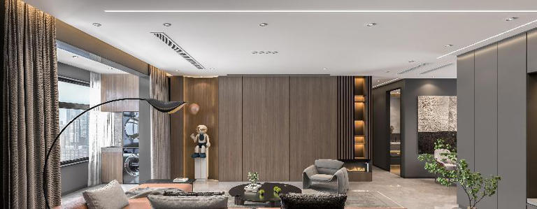 轻奢风怎么装修更有高级感？看看这套案例！