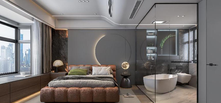 轻奢风怎么装修更有高级感？看看这套案例！