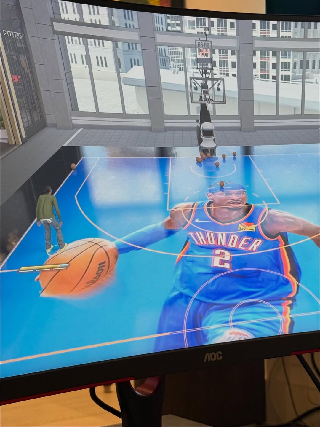 亚历山大Ins：局中人，我多打了两节多得了点分，55分