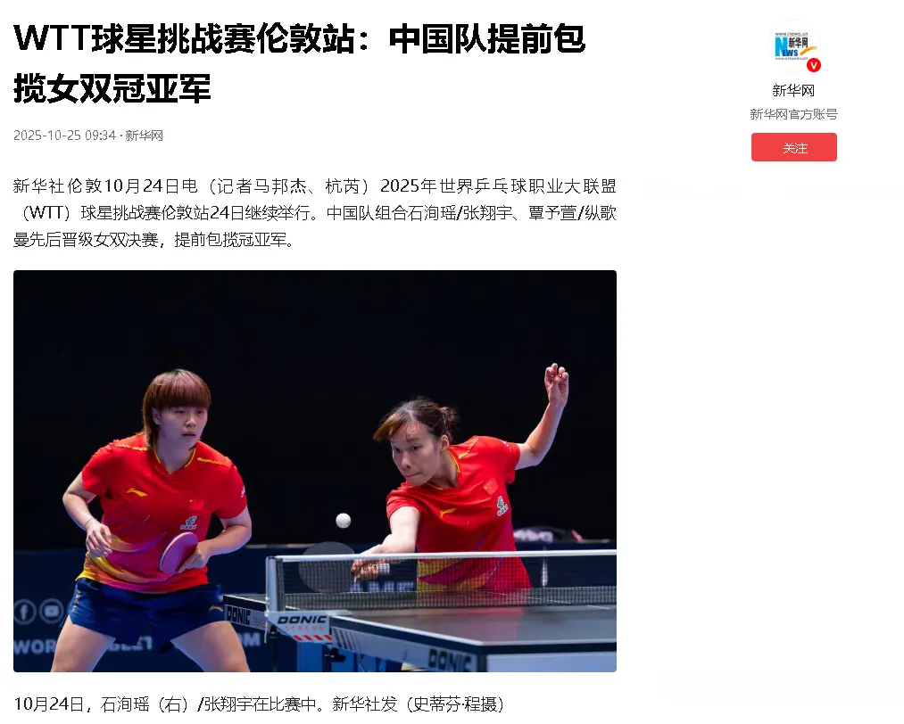 日本三线崩盘，中国包揽双打冠亚，网友称替补也能打穿对手？