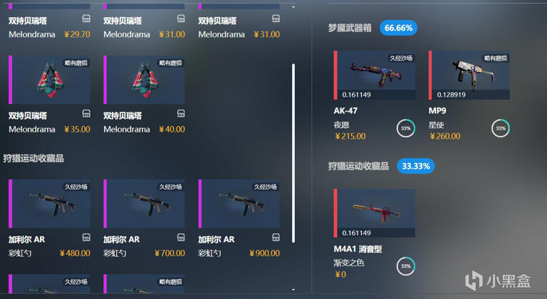 CS刀皮炼金规则详解，从产物概率到材料磨损选择