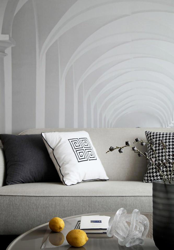 现代简约风案例：以灰色为主调，细节藏时尚，装出前卫舒适家