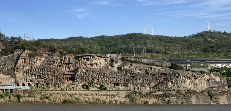 广元千佛崖。中铁科研院供图