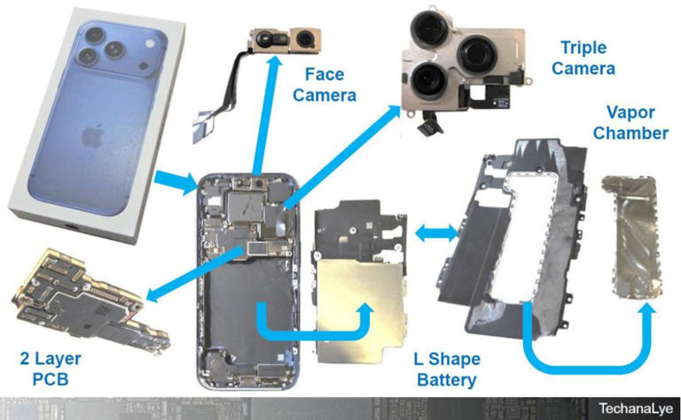 轻薄背后的取舍？iPhone 17 Air 全面拆解