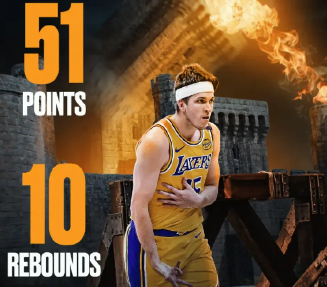 狂轰51分！詹姆斯和东契奇不在就爆发，湖人前锋太猛了