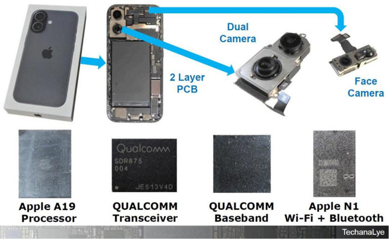 轻薄背后的取舍？iPhone 17 Air 全面拆解