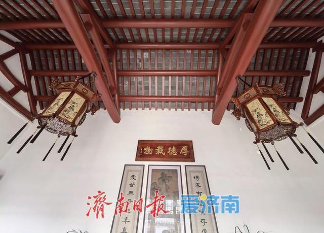 济南明末清初古院落修缮一新，数百年泉水依旧潺潺流淌